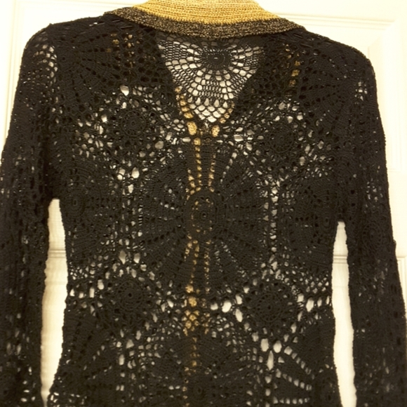 "✖SOLD"✖ Crochet Sweater Top-Cardigan! - Picture 7 of 7